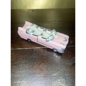 Mary Kay Pink‎ Ceramic Cadillac Convertible Car Figurine Business Card Holder